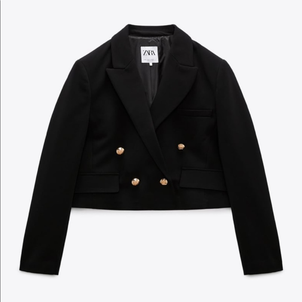 ****SOLD**** Zara Cropped Blazer - New w/tags Large